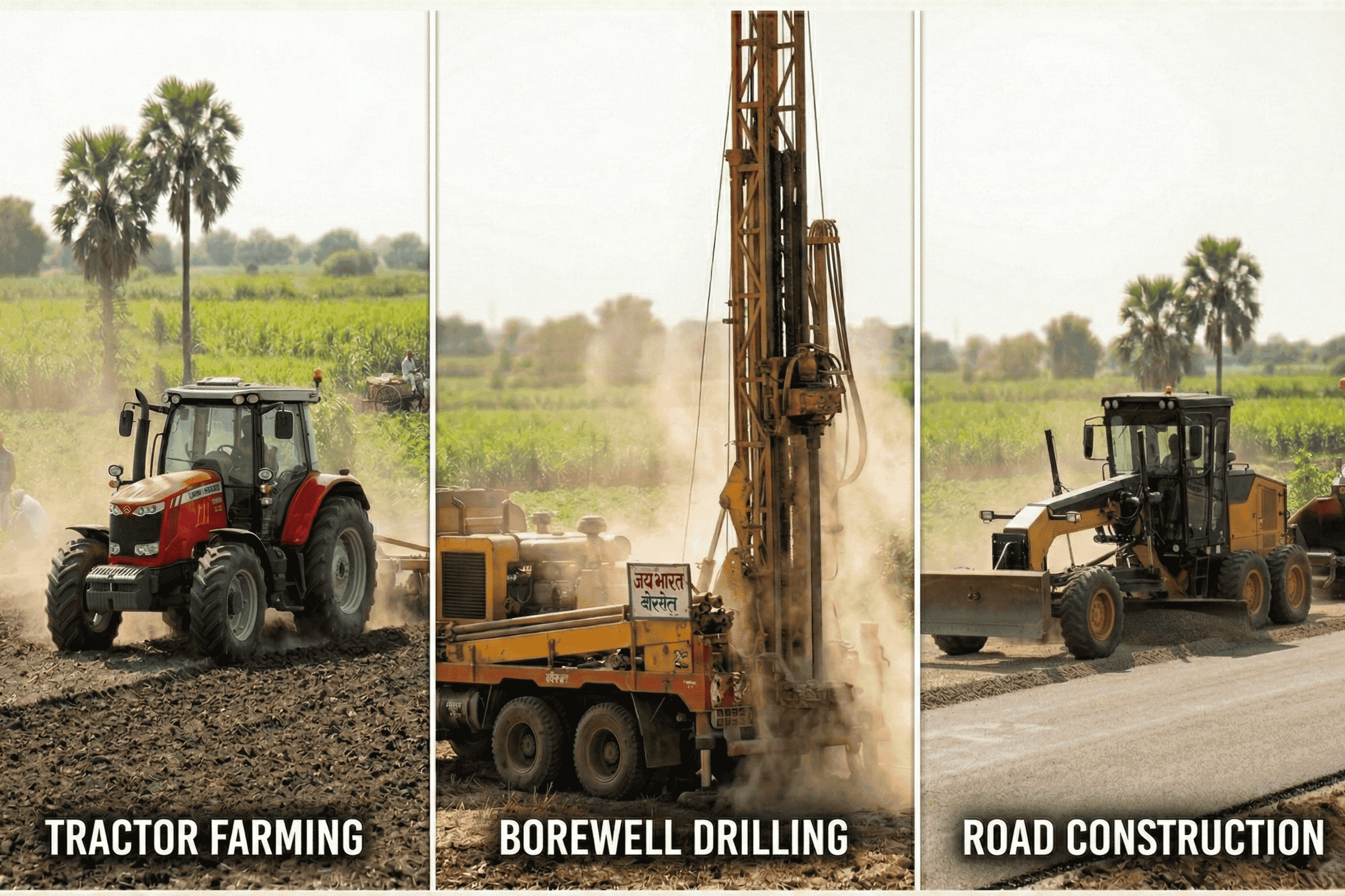 Bore well/Construction